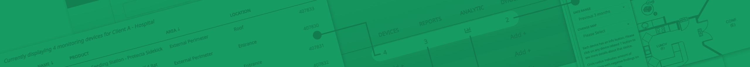 PestBoss reports on a green background